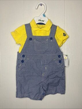 Little Me 6month Striped Set